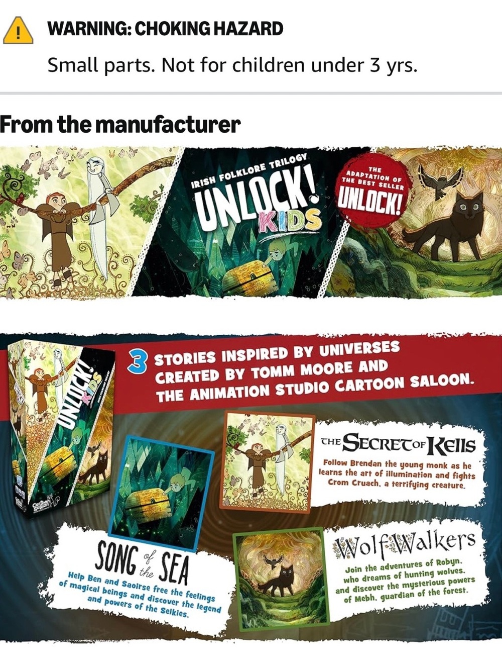 2 for $30 | Unlock! Kids Irish Folklore Trilogy Family Game - Picture 5 of 16